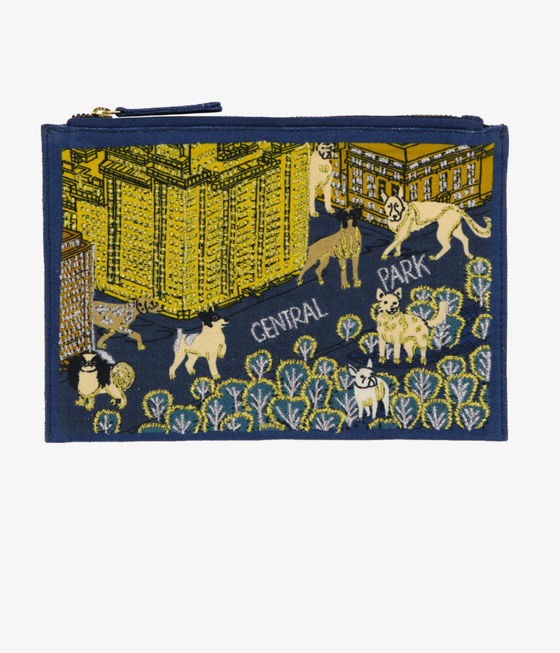 Nave Central Park Embroidered Pouch