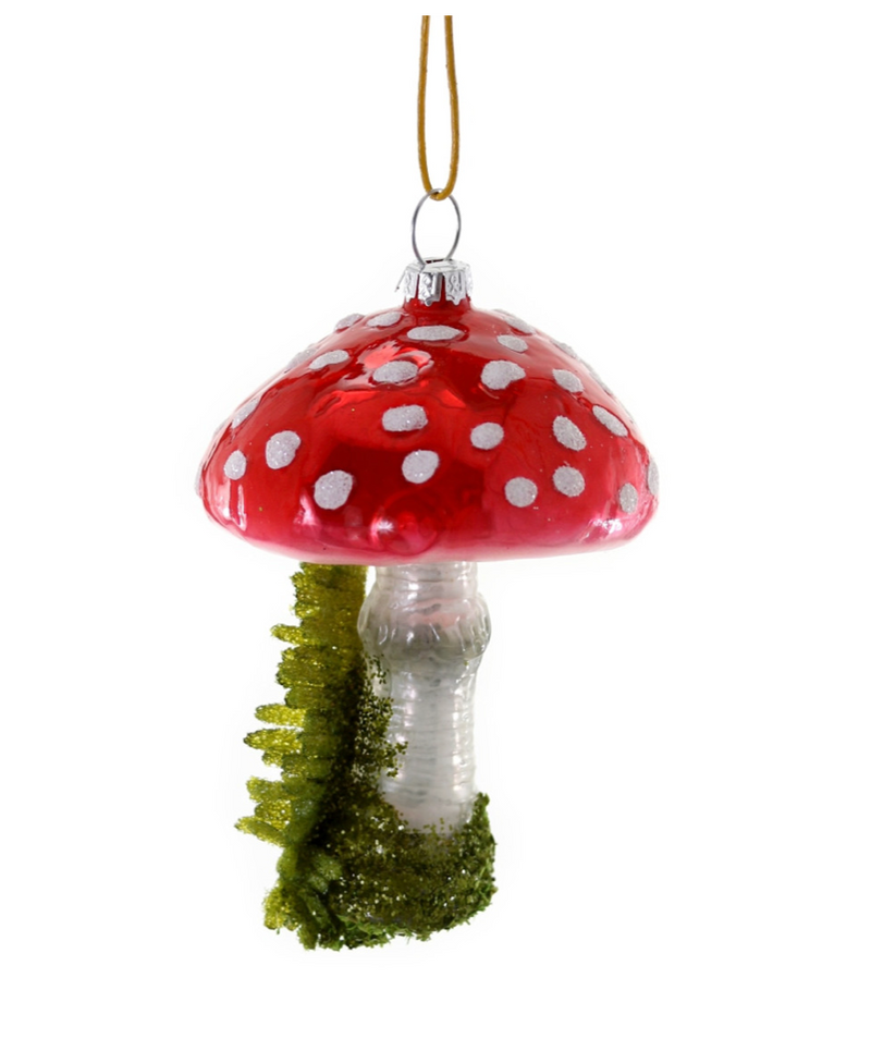 Groovy Red Mushroom Ornament