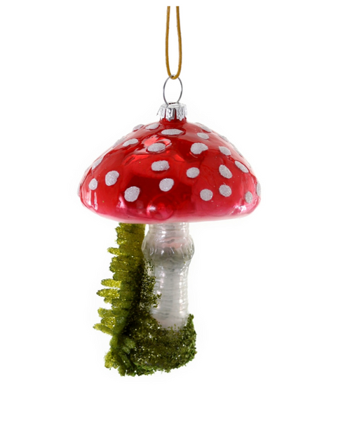 Groovy Red Mushroom Ornament – OMO Jewels & Gifts