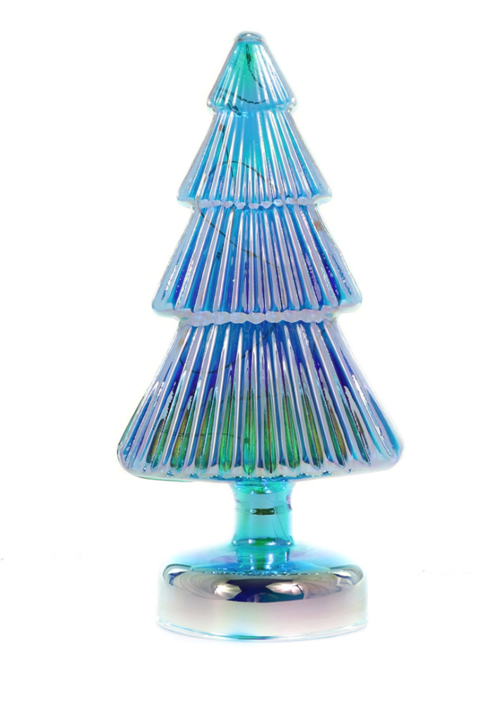 Blue Iridescent Tree
