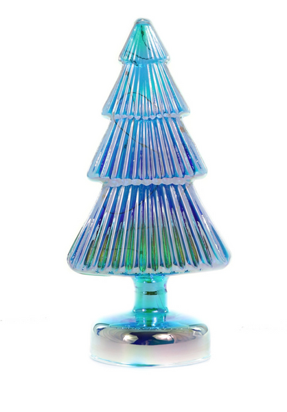 Blue Iridescent Tree – OMO Jewels & Gifts