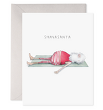 Yoga Santa Card