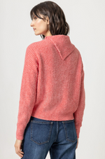 Easy Split Collar Sweater