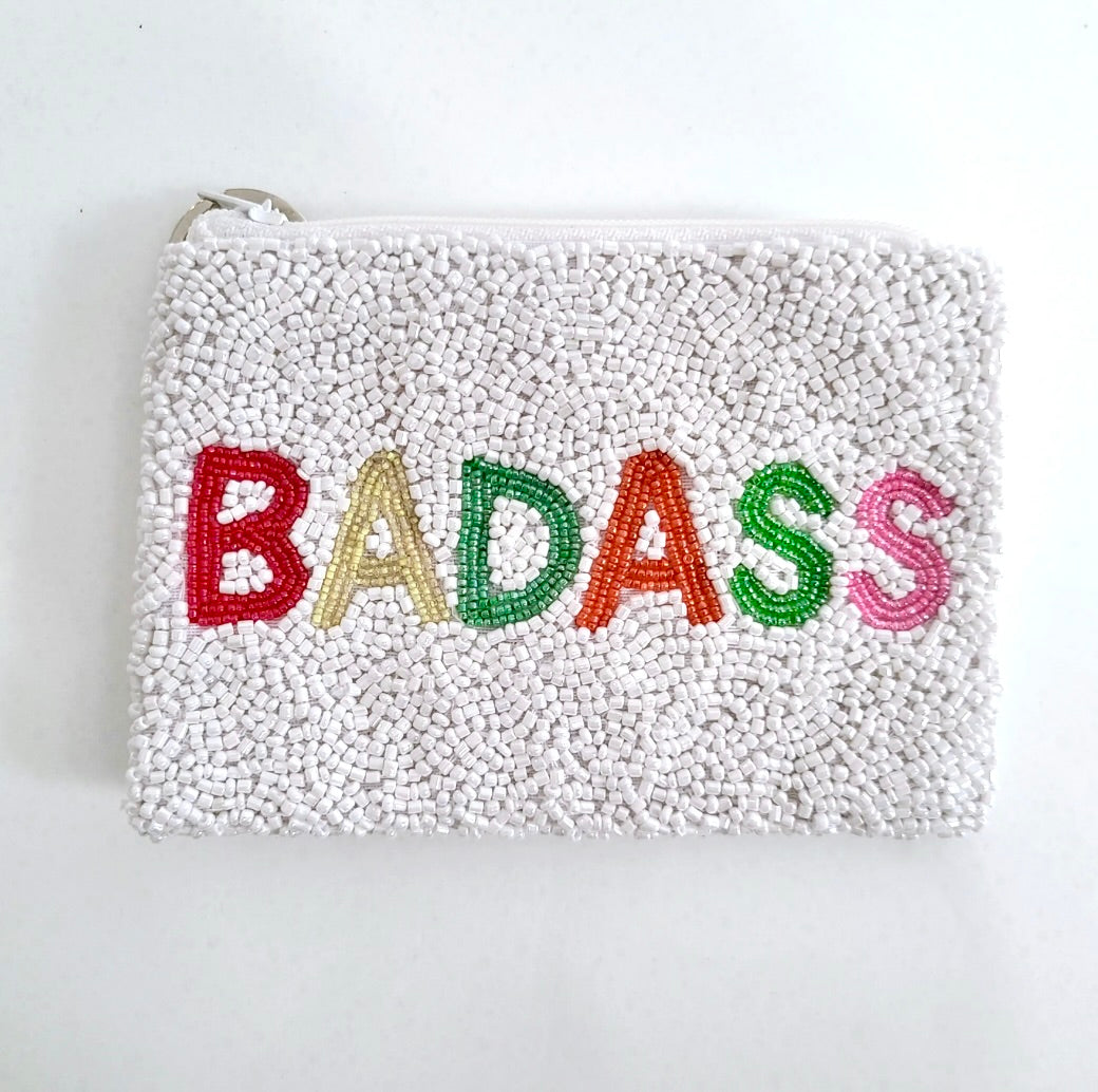 Badass Beaded Coin Purse