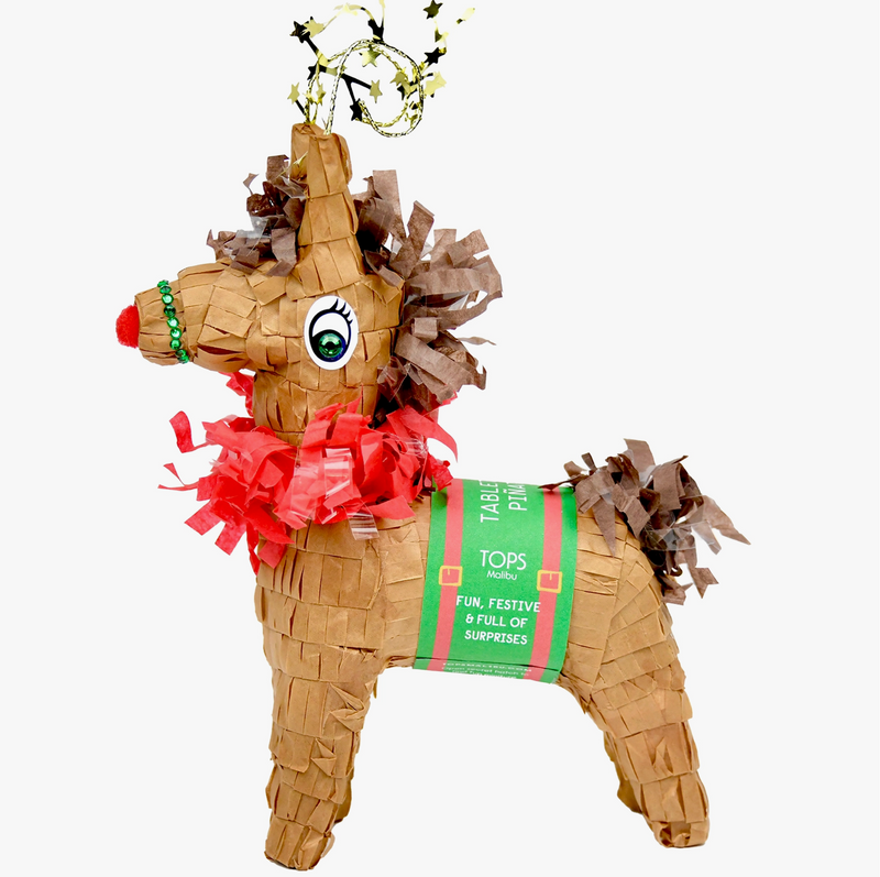 Mini Tabletop Reindeer Piñata