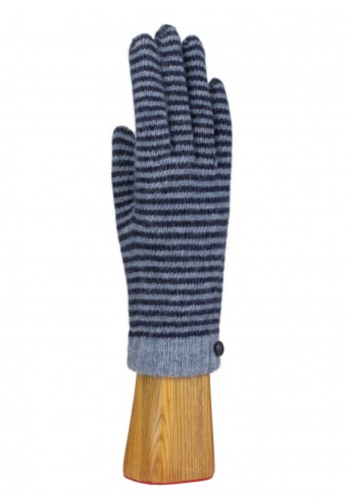 Marino & Angora Stripe Gloves