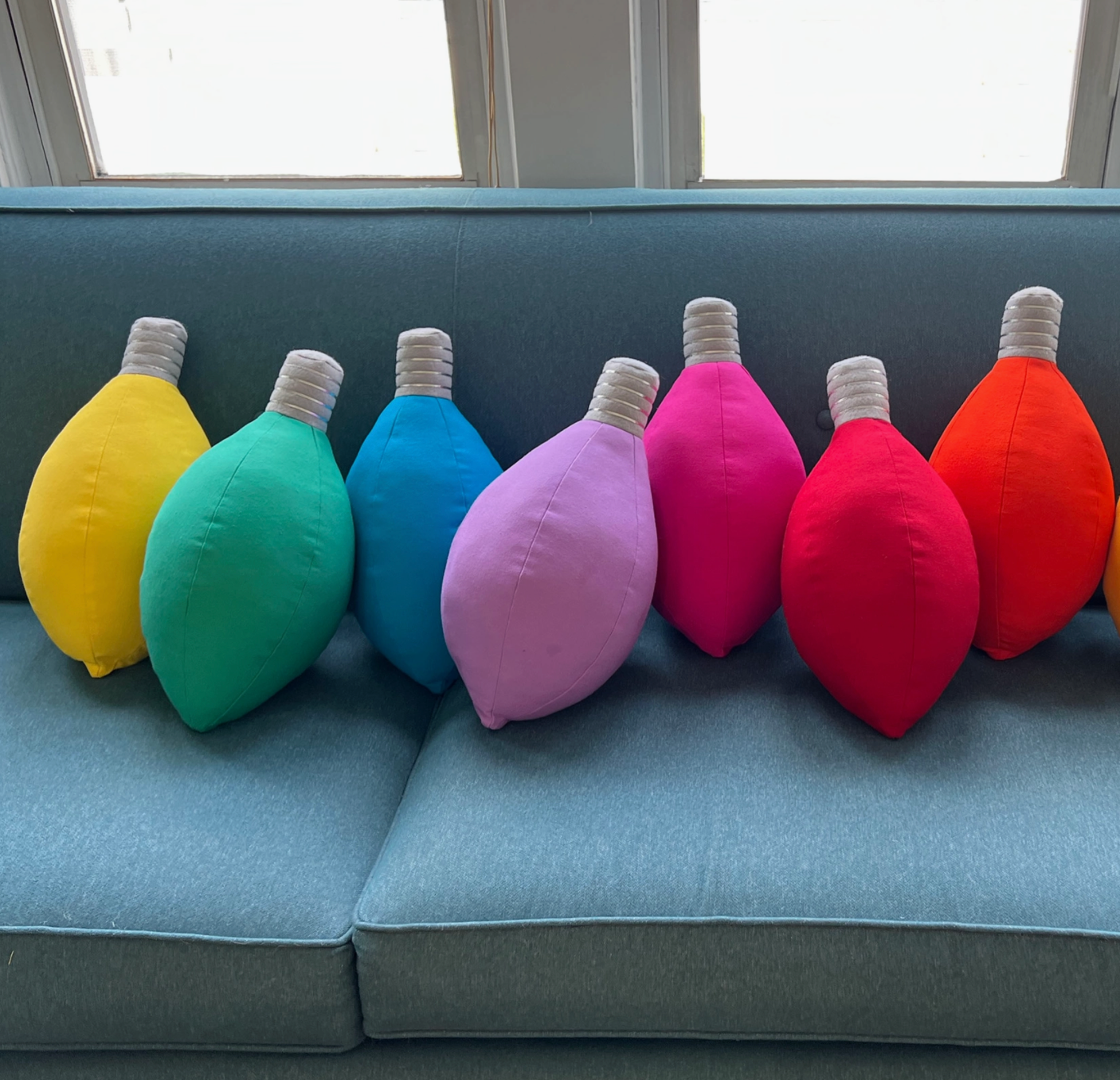 Christmas Bulb Pillow