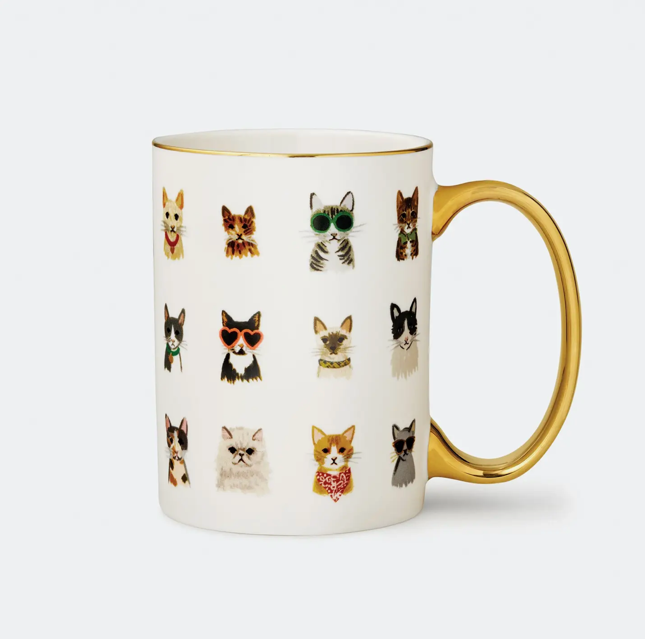Cool Cats Porcelain Mug