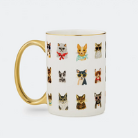 Cool Cats Porcelain Mug