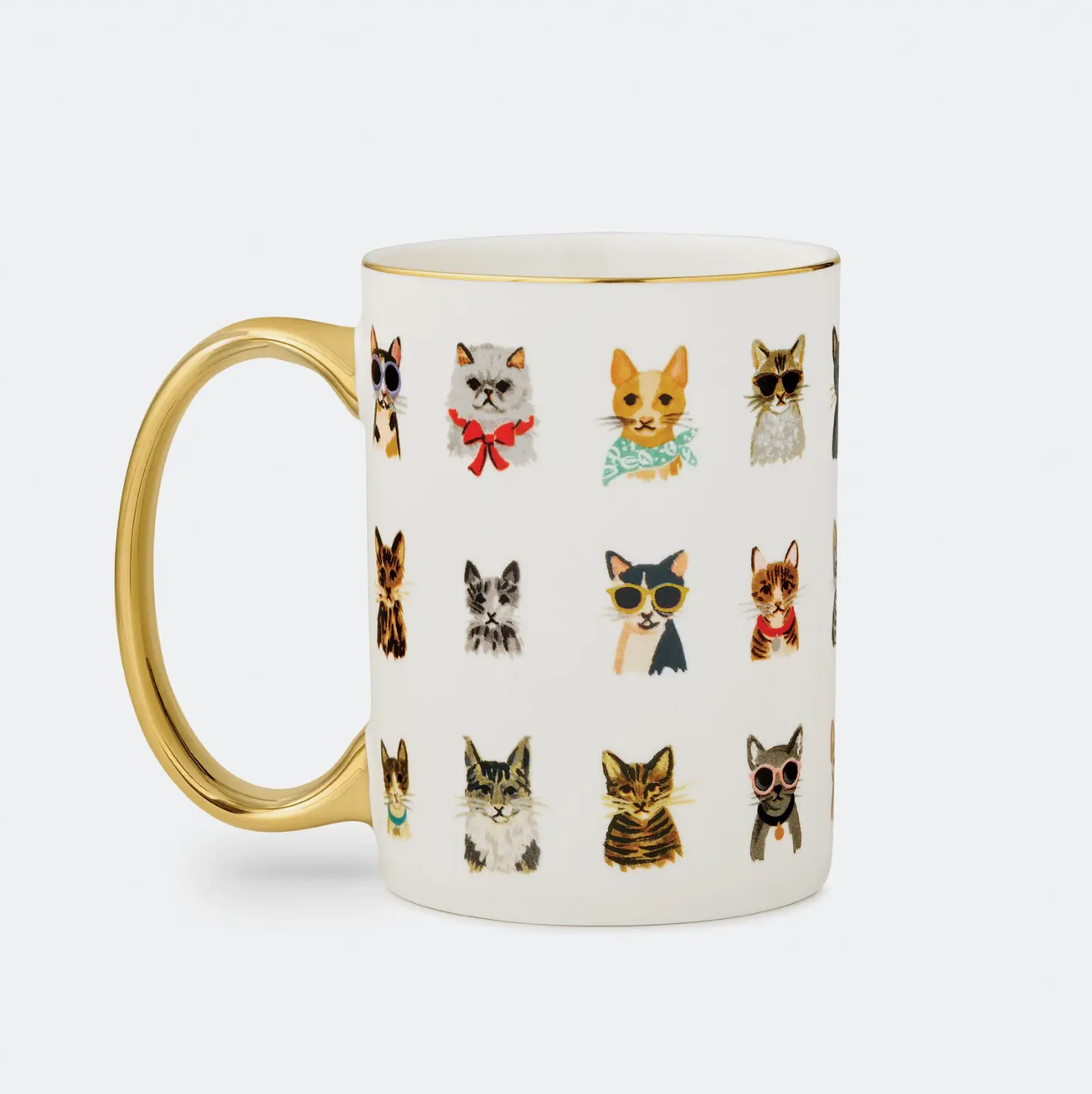 Cool Cats Porcelain Mug
