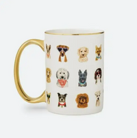 Dog Days Porcelain Mug