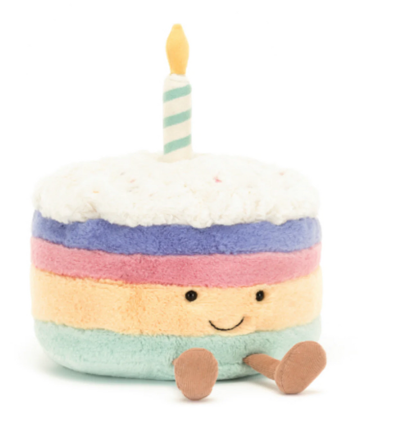 Jellycat Rainbow Birthday Cake