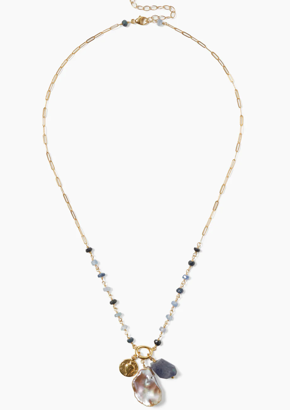 Chan Luu Tulum Sapphire Mix Necklace