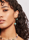 Chan Luu Balloon Turq Earrings