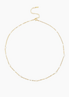 Chan Luu Freeform White Pearl Necklace