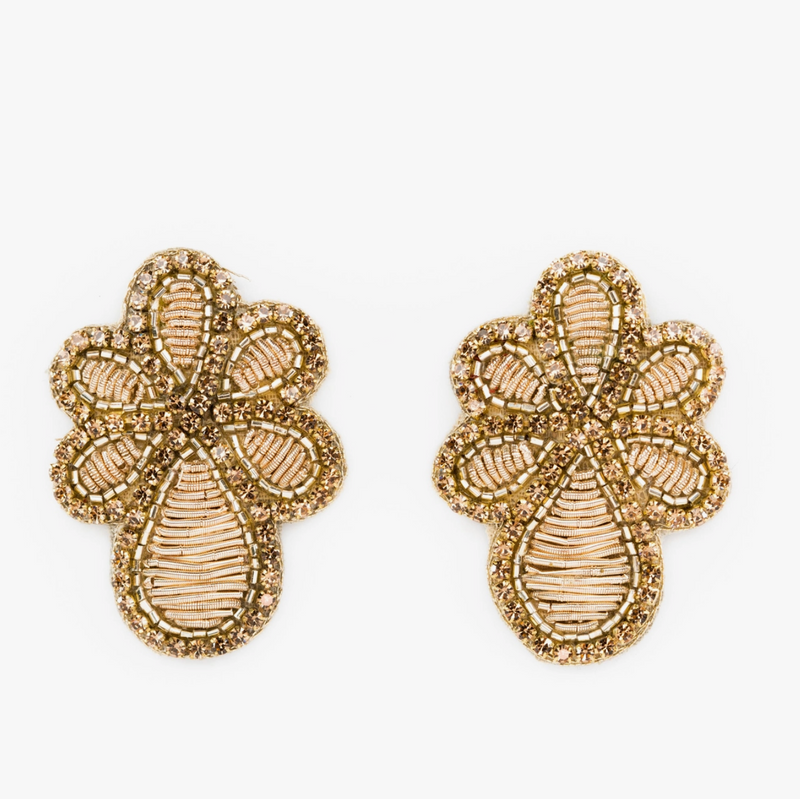 Mercer Earrings in Gold