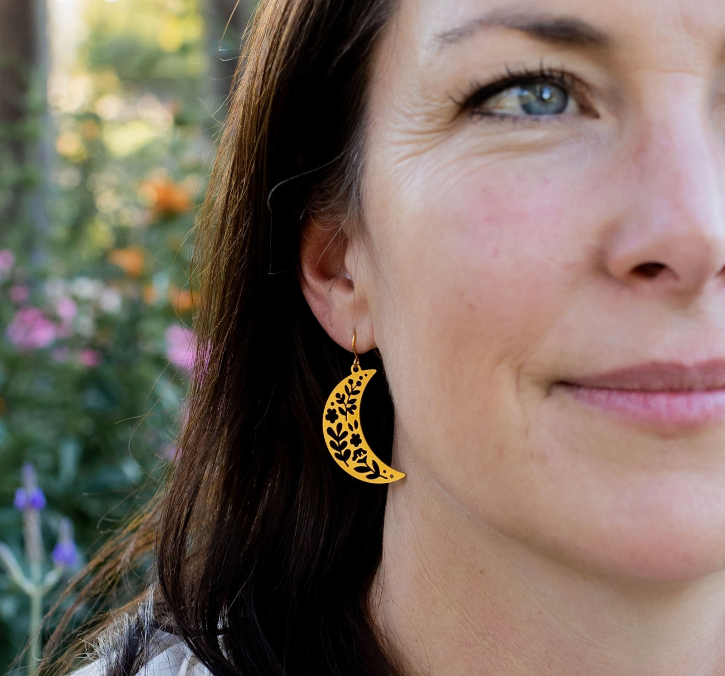 Flower Moon Earrings