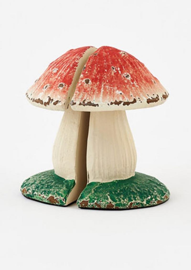 Mushroom Bookends
