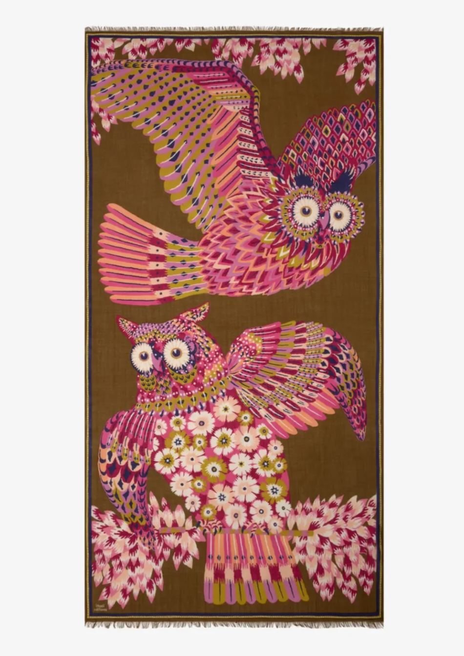 Fuchsia Hulule Scarf
