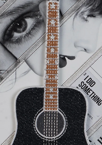 Stephen Wilson Taylor Swift Reputation Guitar Petite 5"x12"