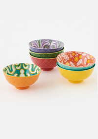 Bright Patterned Bowl Ast