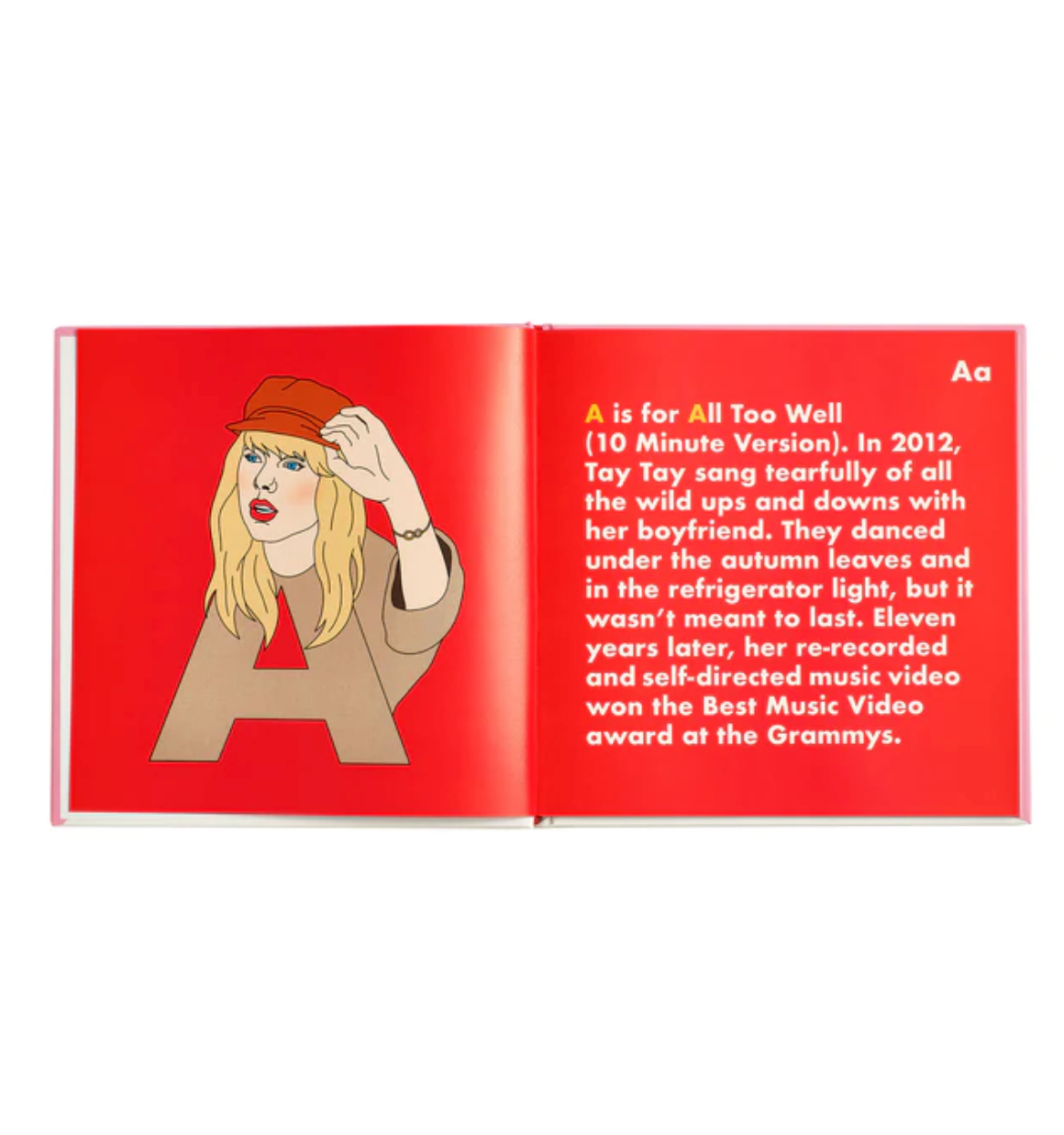 Taylor Swift Legends Alphabet Book