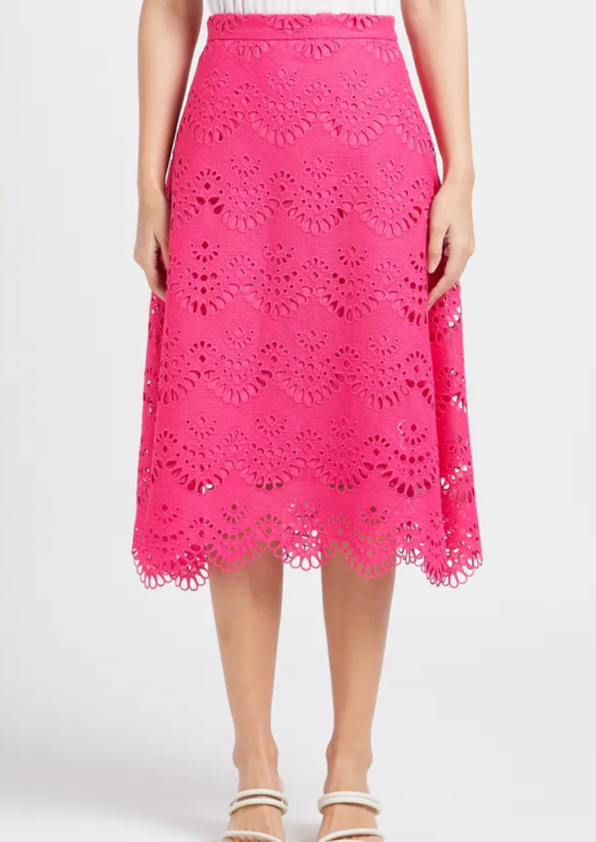 Fancy Coral Skirt