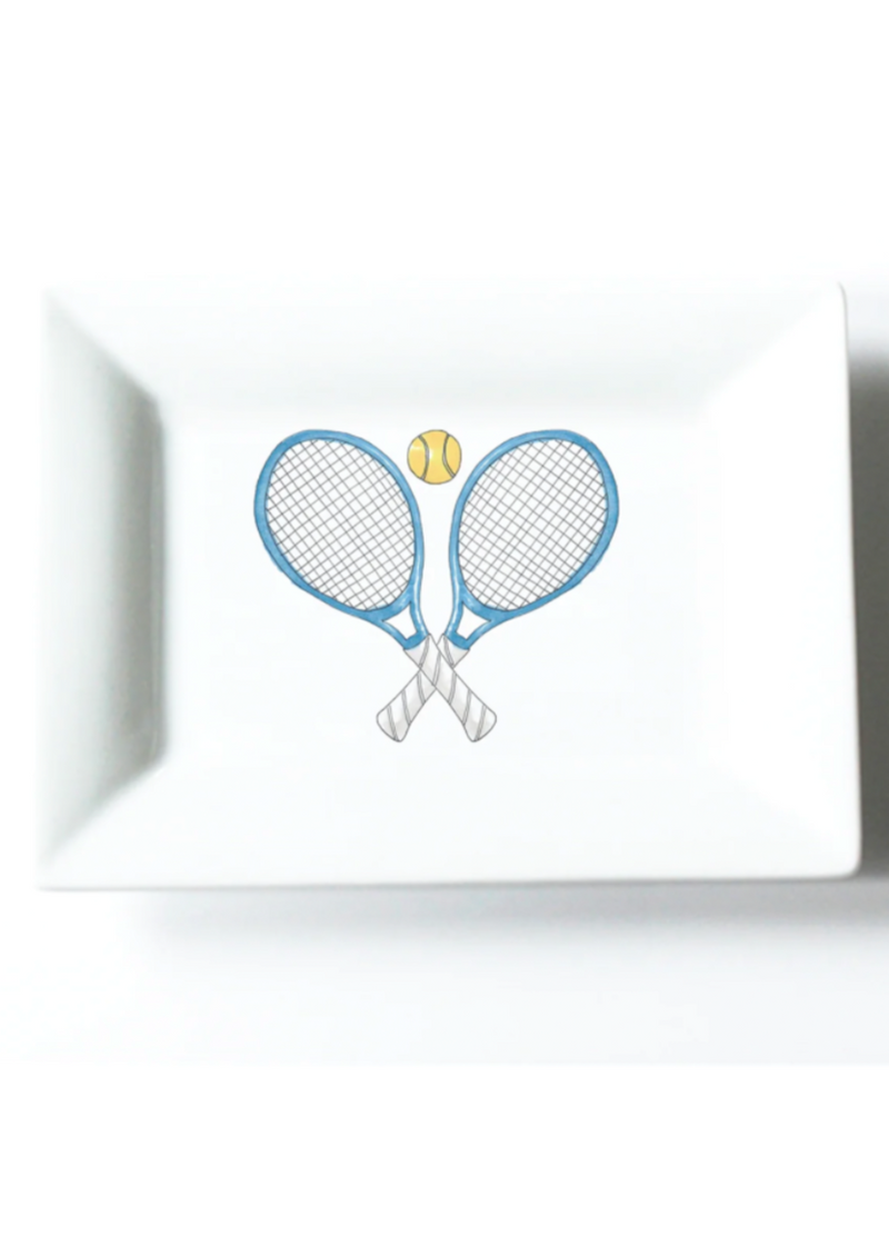 Tennis Crest Trinket Dish