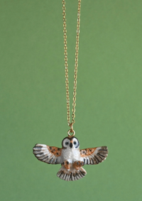 Barn Owl Necklace