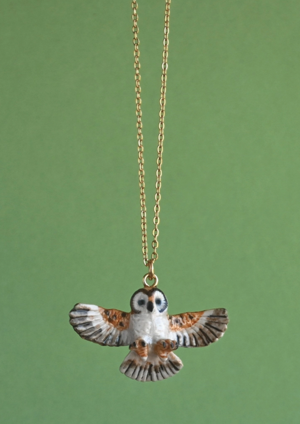 Barn Owl Necklace