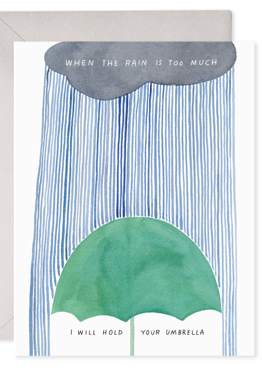 Hold Your Umbrella Card