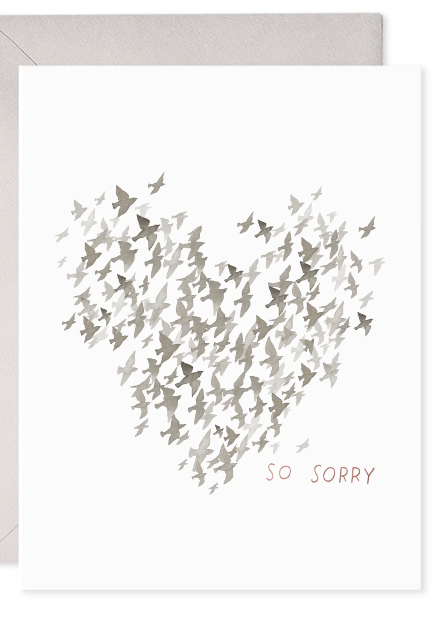 Starlings Condolences Card