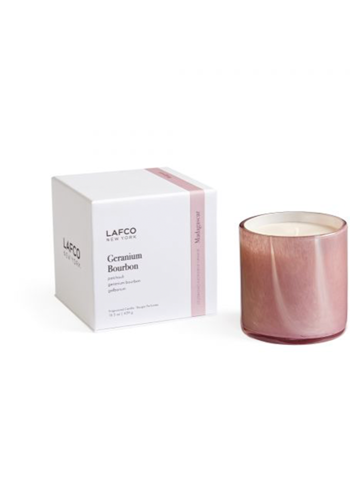Lafco Geranium Bourbon Signature 15.5oz Candle