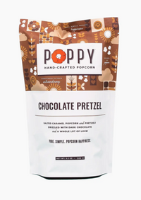 Dark Chocolate Pretzel Popcorn