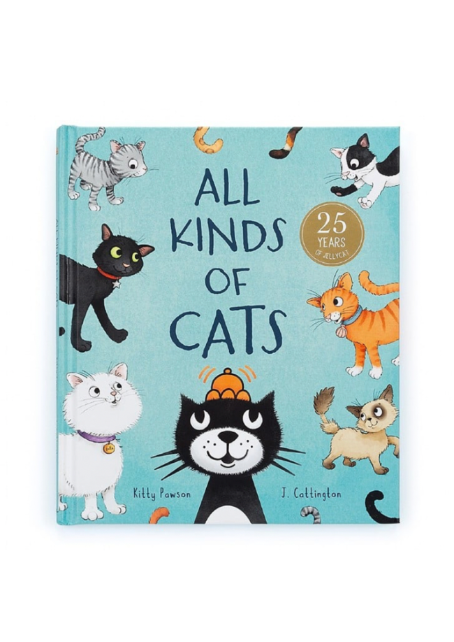 Jellycat All Kinds Of Cats Book