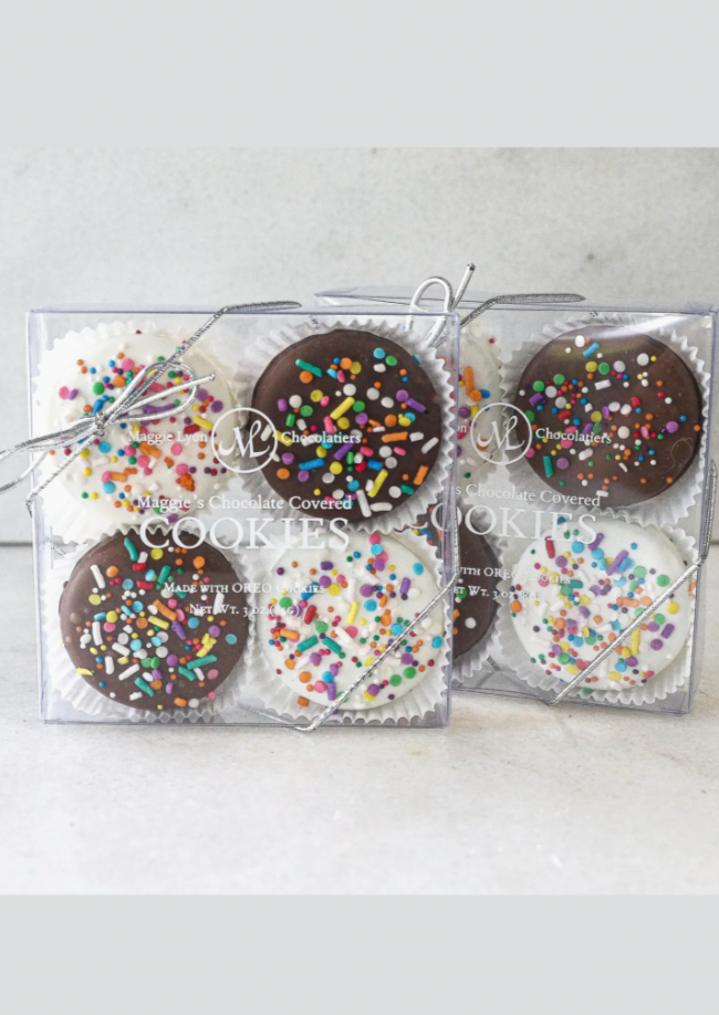 Maggie Lyon Chocolate Covered Cookies Rainbow Explosion