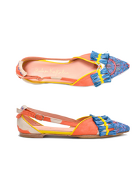 Meher Kakalia Greta Sling-Back Sorbet