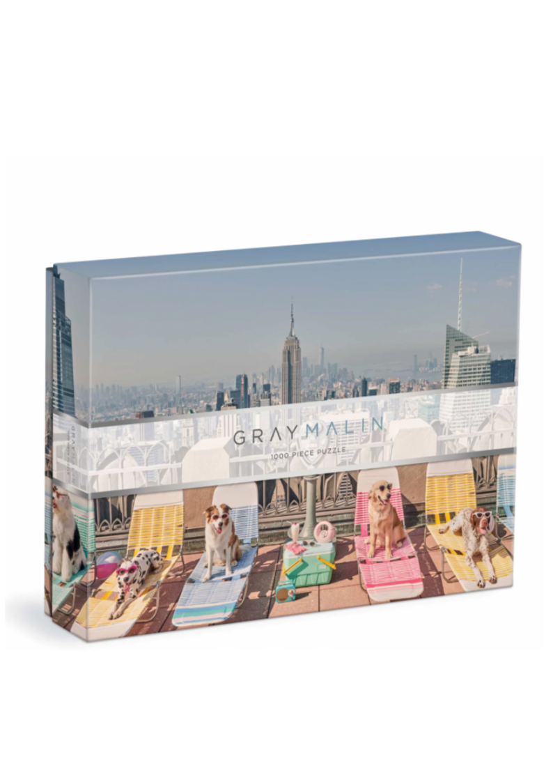 Gray Malin The Dogs of New York City 1000 Piece Puzzle