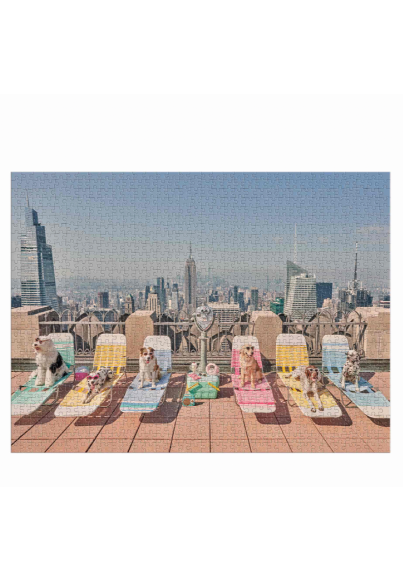 Gray Malin The Dogs of New York City 1000 Piece Puzzle