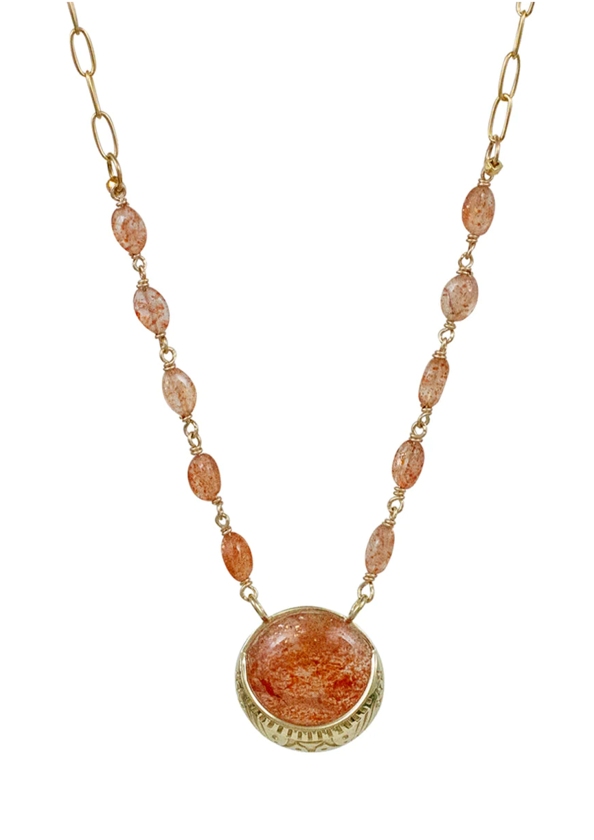Apollo Sunstone Necklace