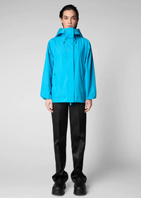 Suki Hooded Rain Jacket Neptune