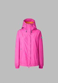 Suki Hooded Rain Jacket Fuchsia