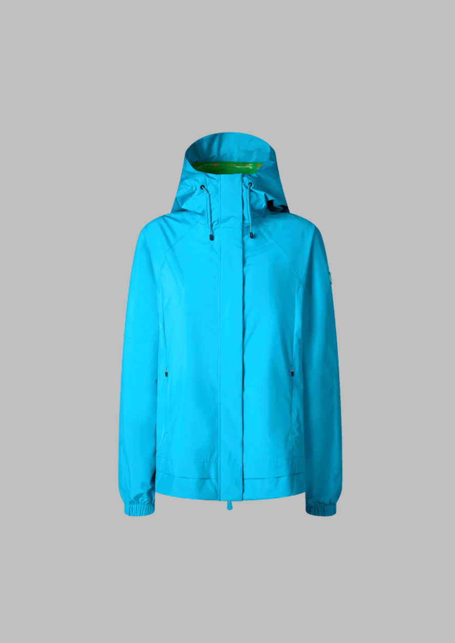 Suki Hooded Rain Jacket Neptune
