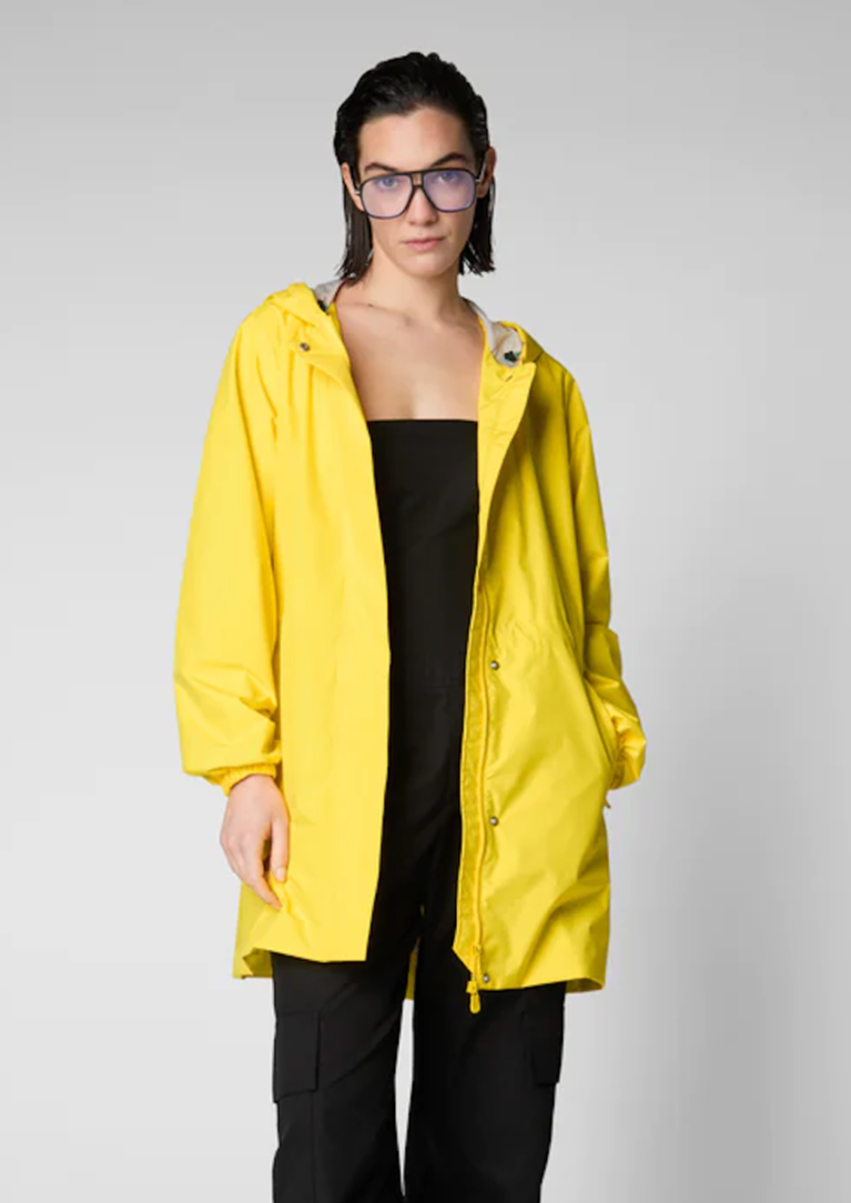 Fleur Hooded Raincoat
