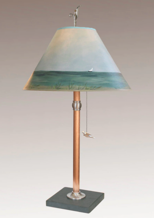 Ugone Shore Conical Shade Table Lamp