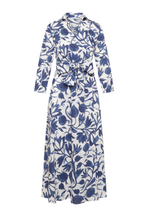 Havanna Blue Floral Dress
