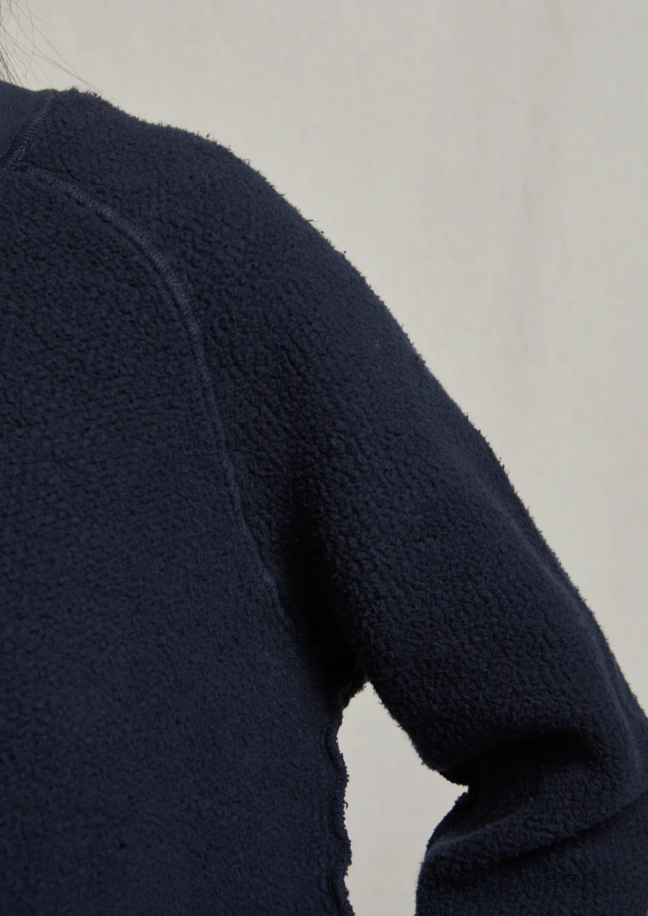 Perfectwhitetee Ziggy Fleece Navy Crew