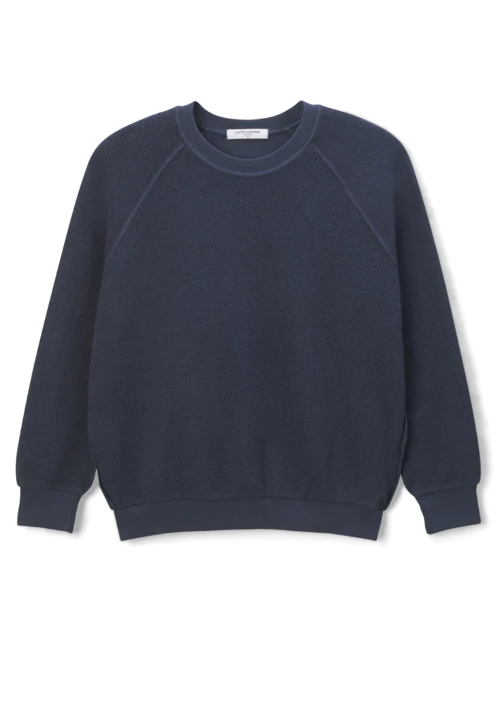 Perfectwhitetee Ziggy Fleece Navy Crew