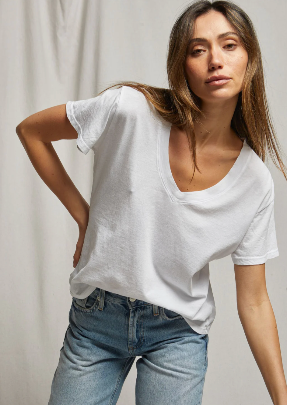 Perfectwhitetee Hendrix White Tee