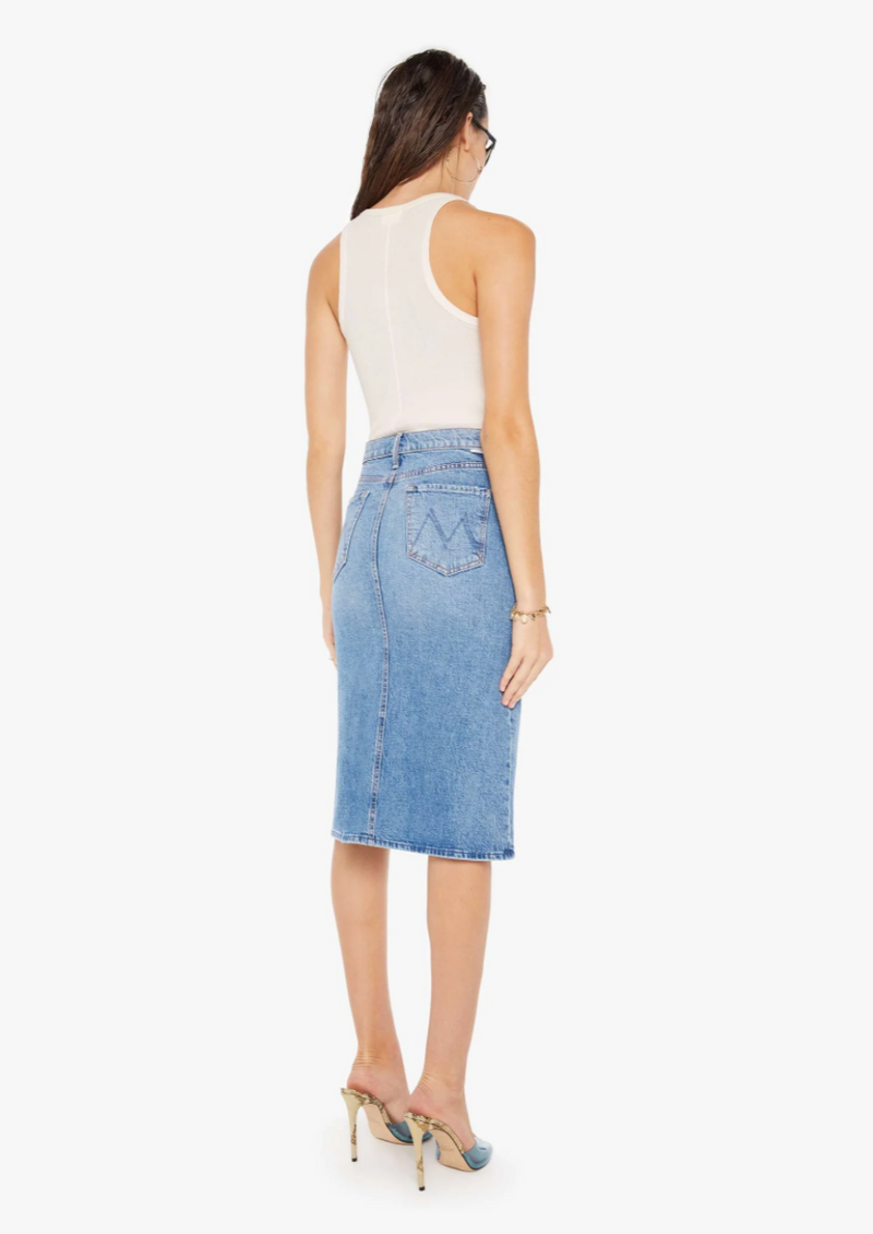 MOTHER Vagabond Midi Skirt